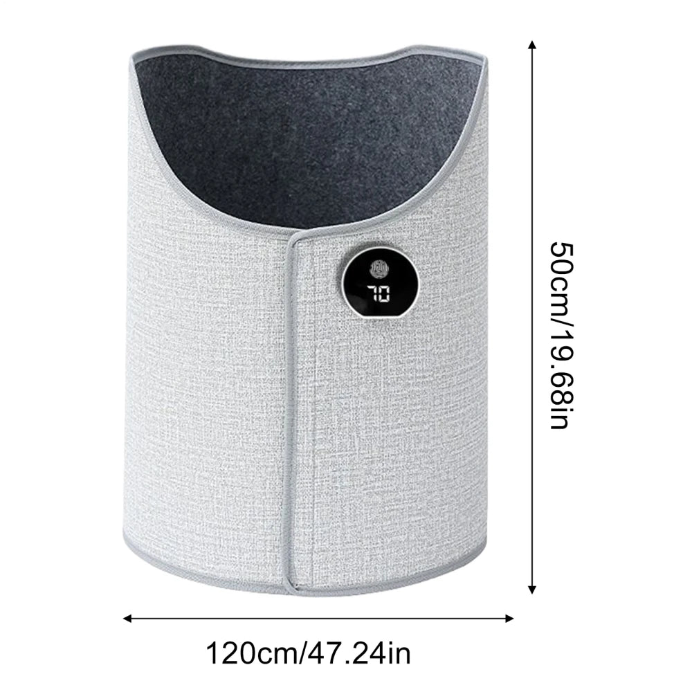 Leg Heater Under Desk 5 Levels Adjustable Ergonomic Quiet Wrap Under The Desk Leg Warmer for Indoor Office Room Home Bedroom